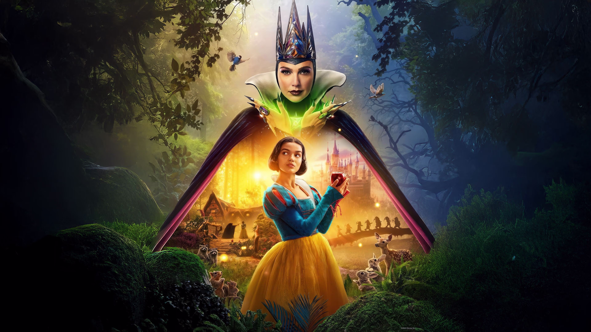 Snow White background