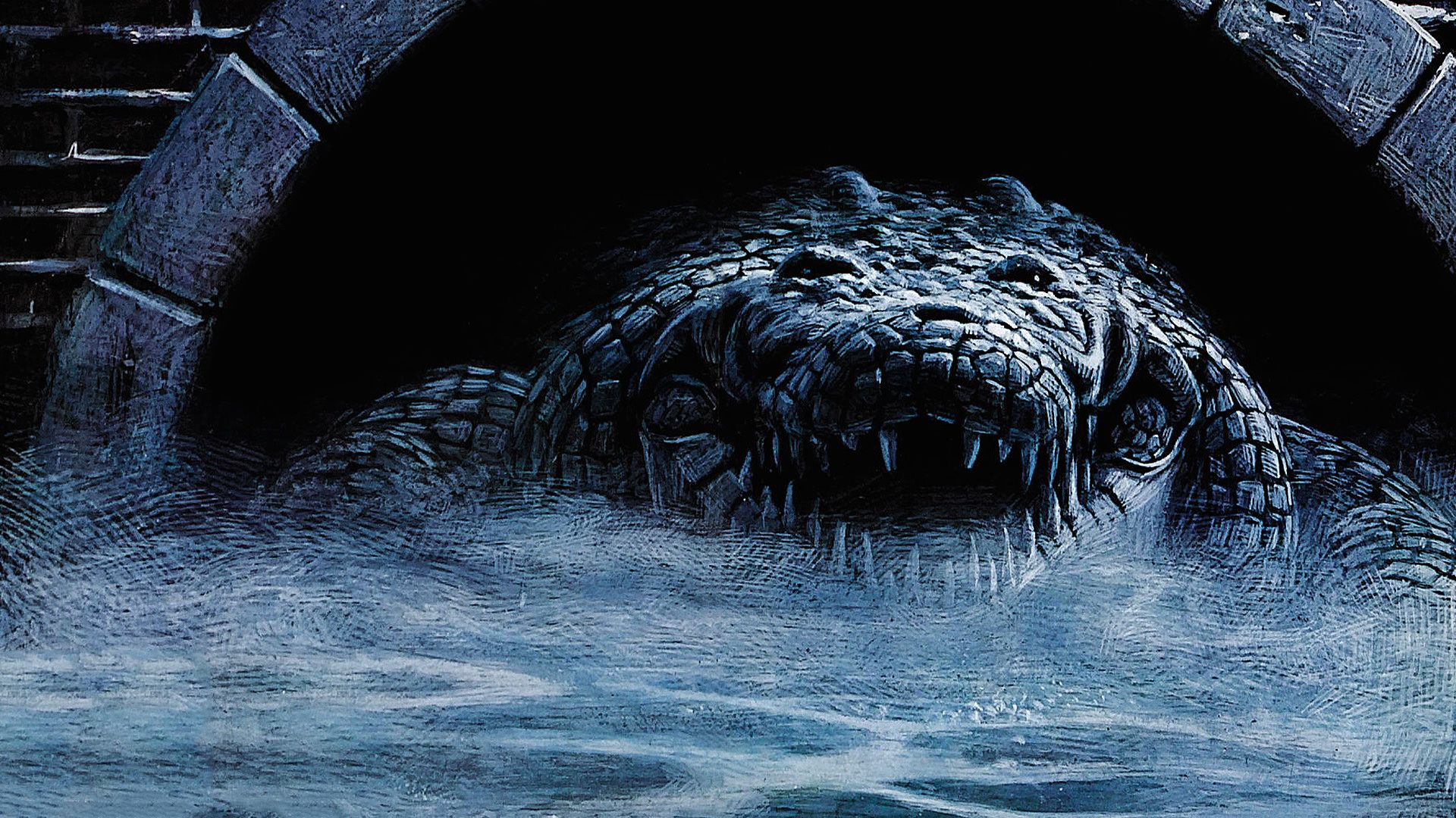 Alligator background