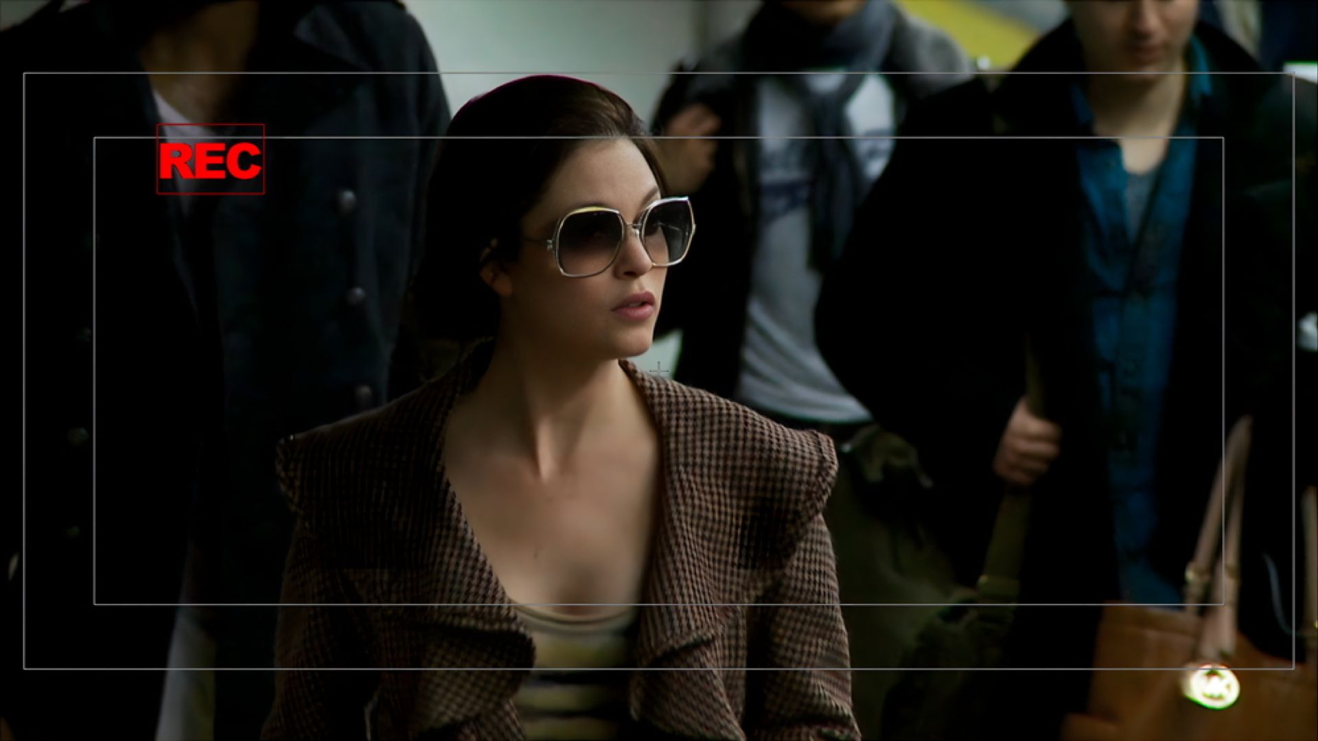 The Girl on the Train background
