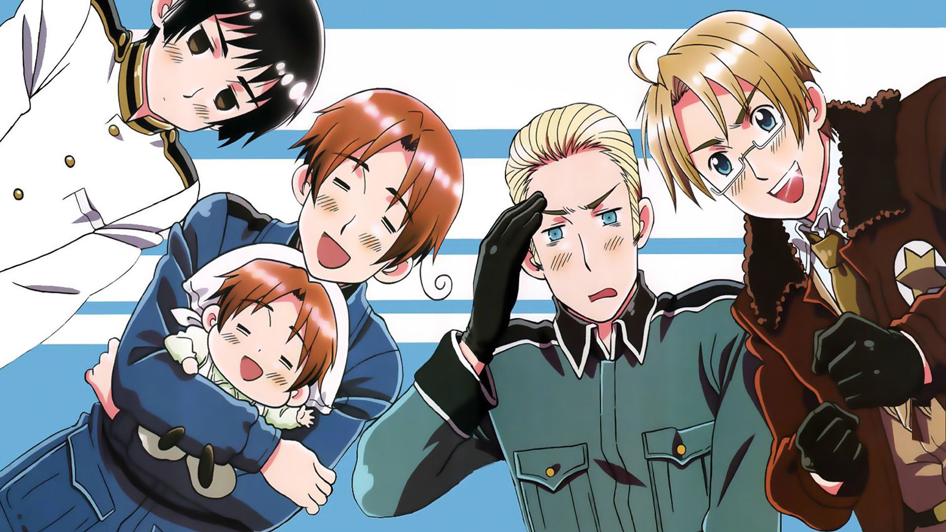 Hetalia: Axis Powers - Paint It, White! background