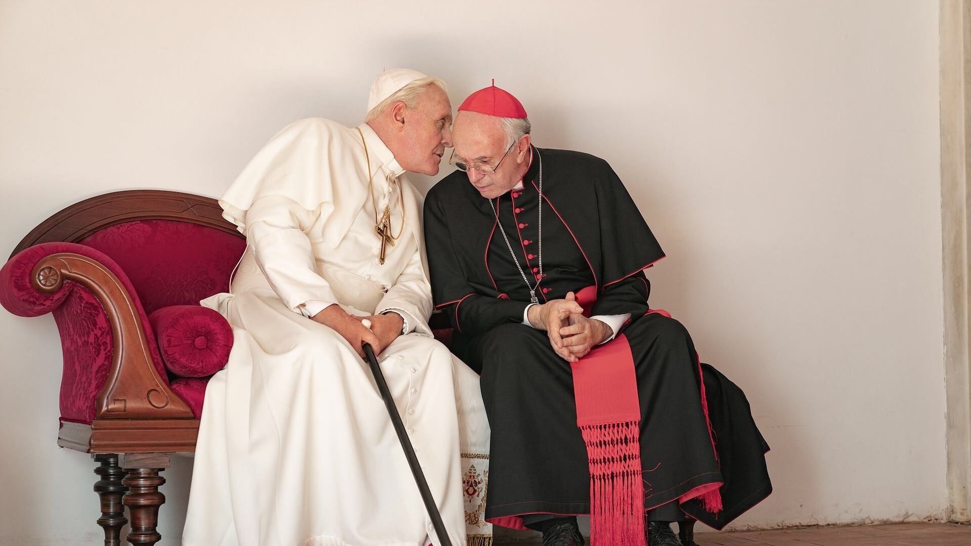 The Two Popes background