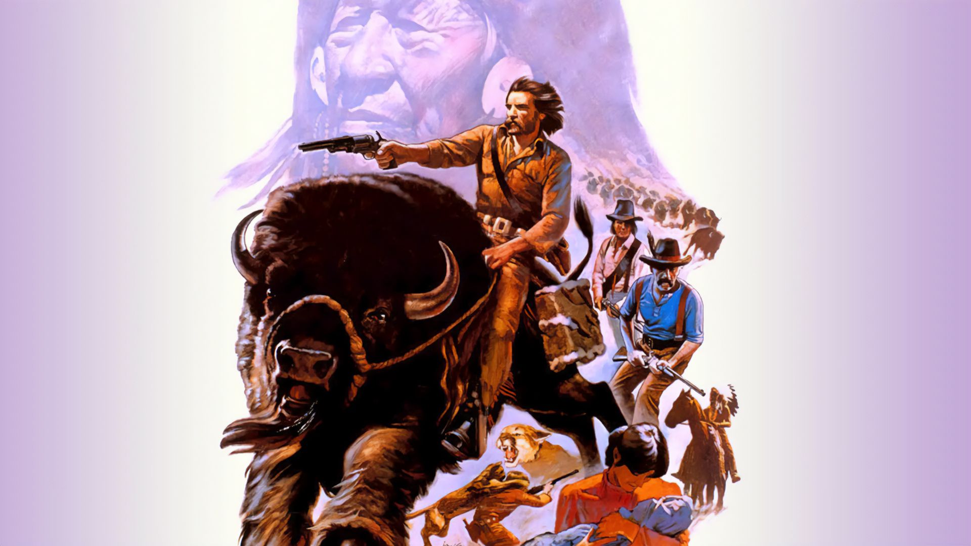 Buffalo Rider background