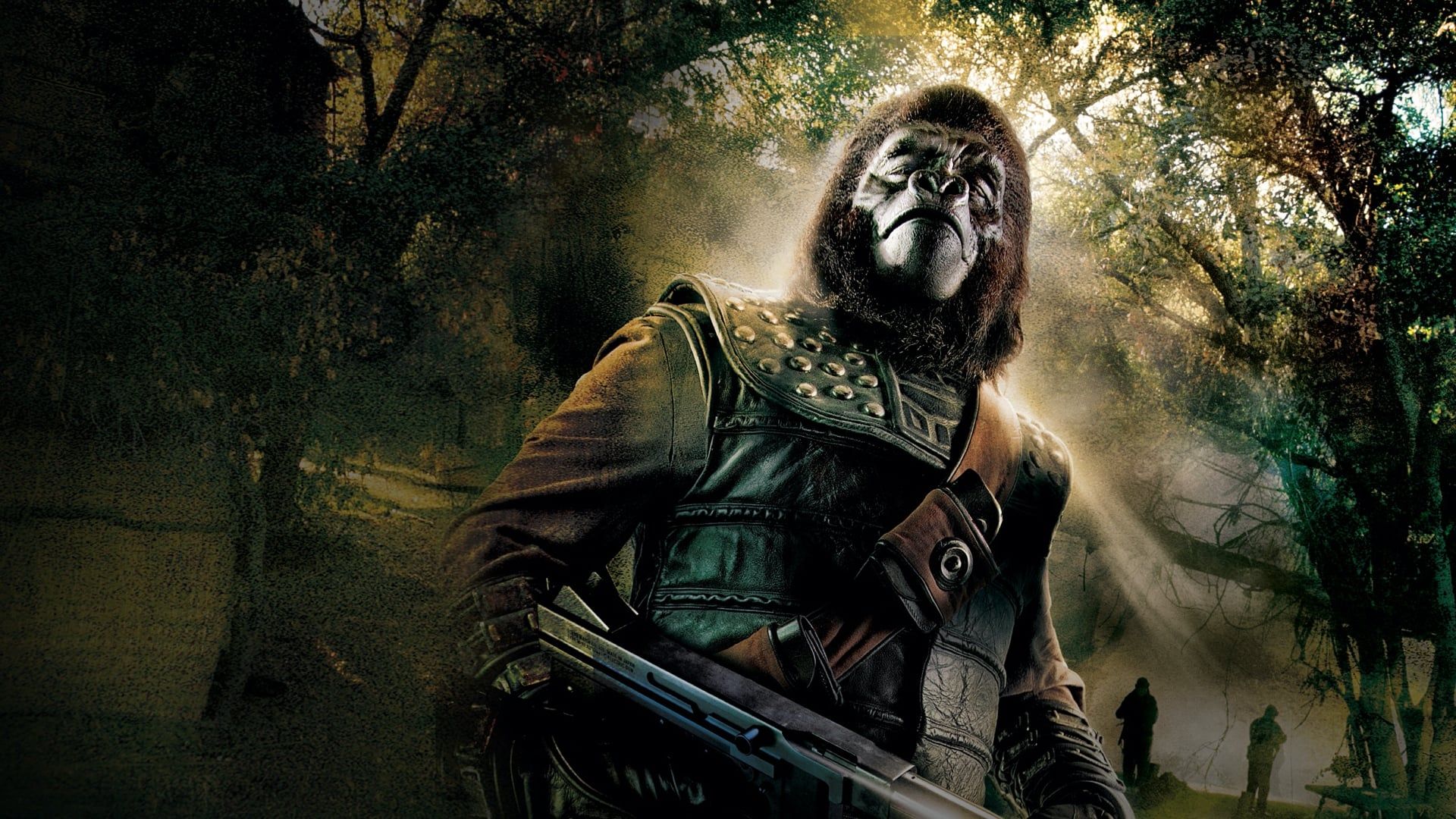 Battle for the Planet of the Apes background