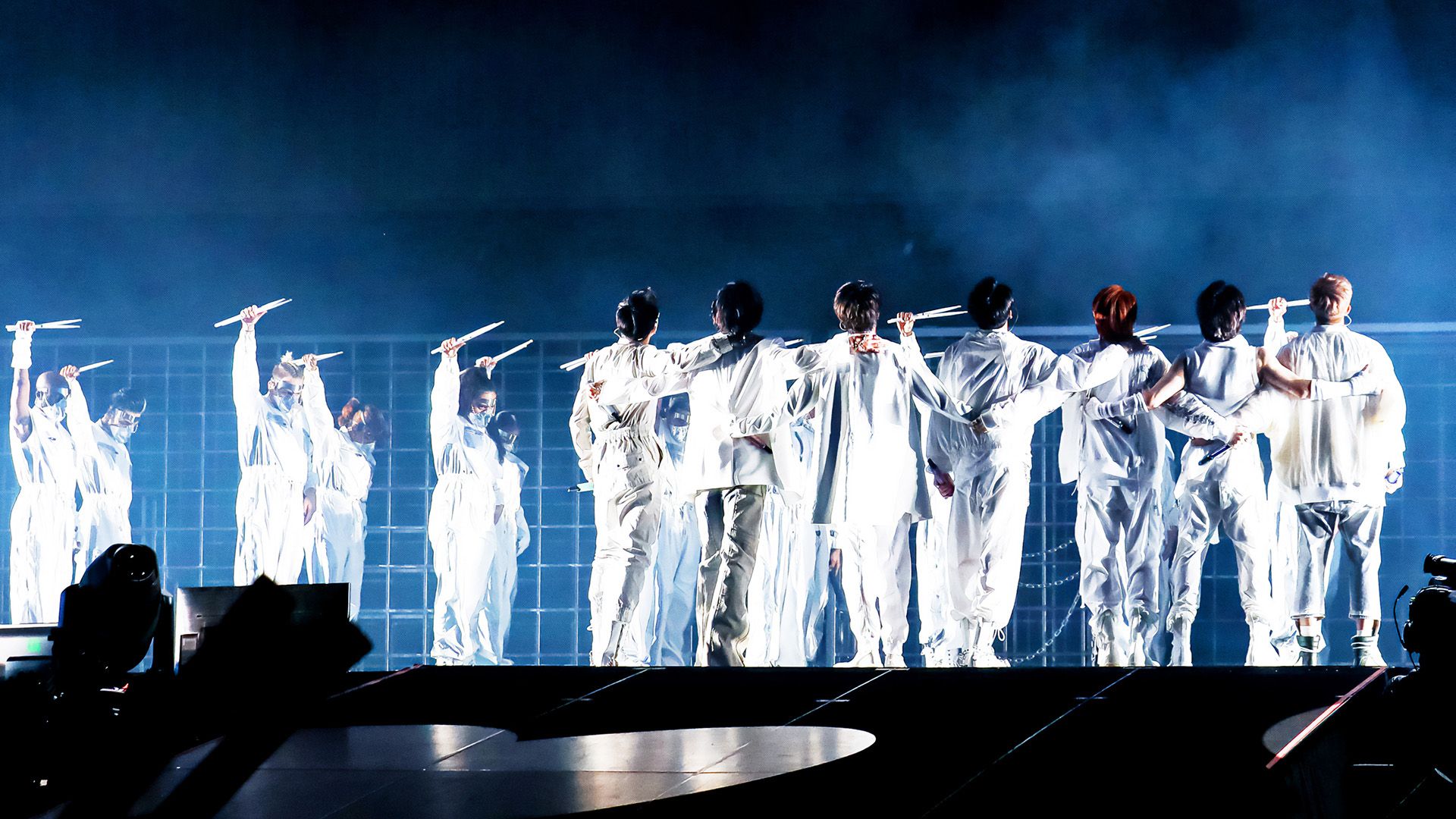 BTS: Permission to Dance on Stage - LA background