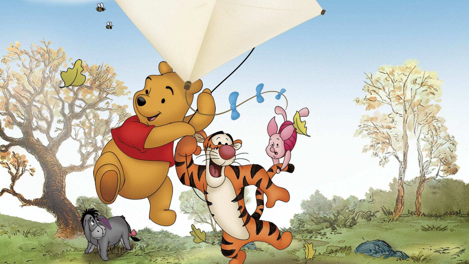The Many Adventures of Winnie the Pooh background