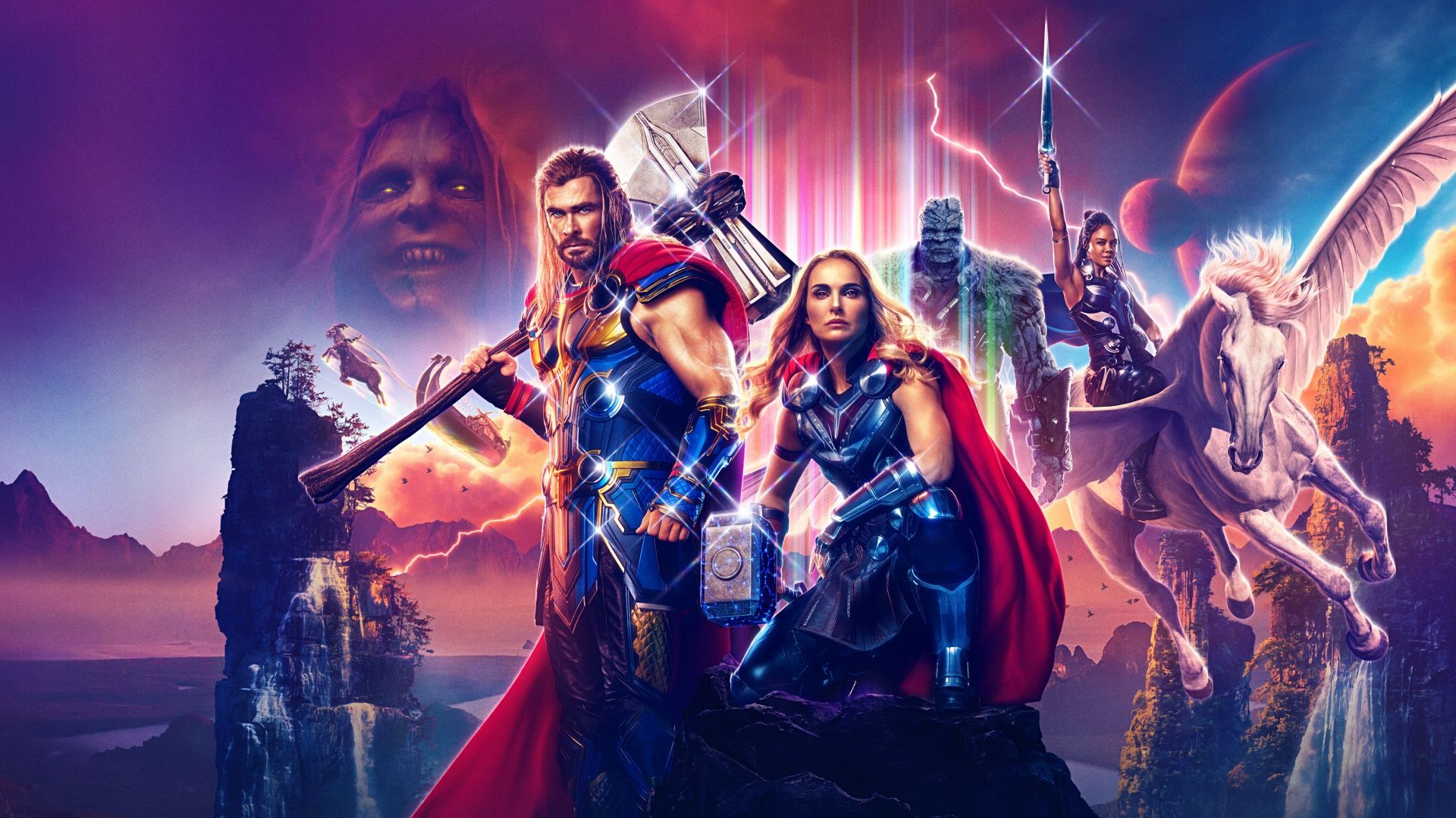 Thor: Love and Thunder background