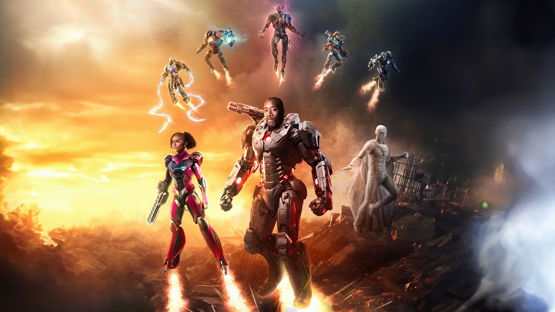 Armor Wars background