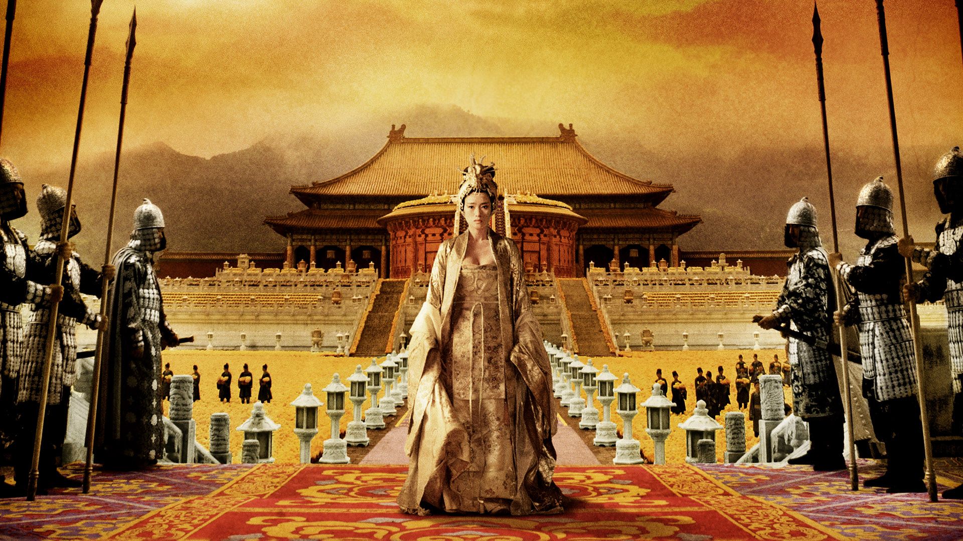 Curse of the Golden Flower background