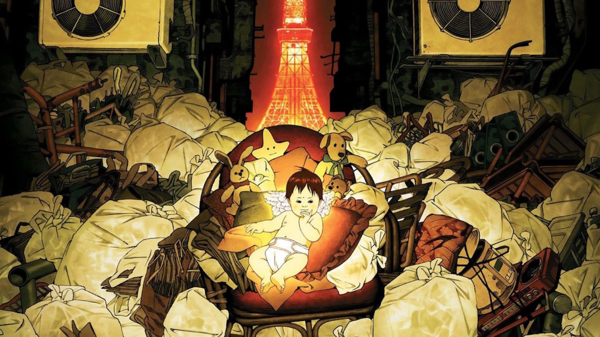 Tokyo Godfathers background