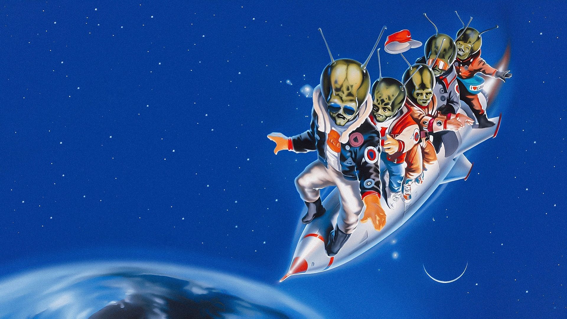 Spaced Invaders background
