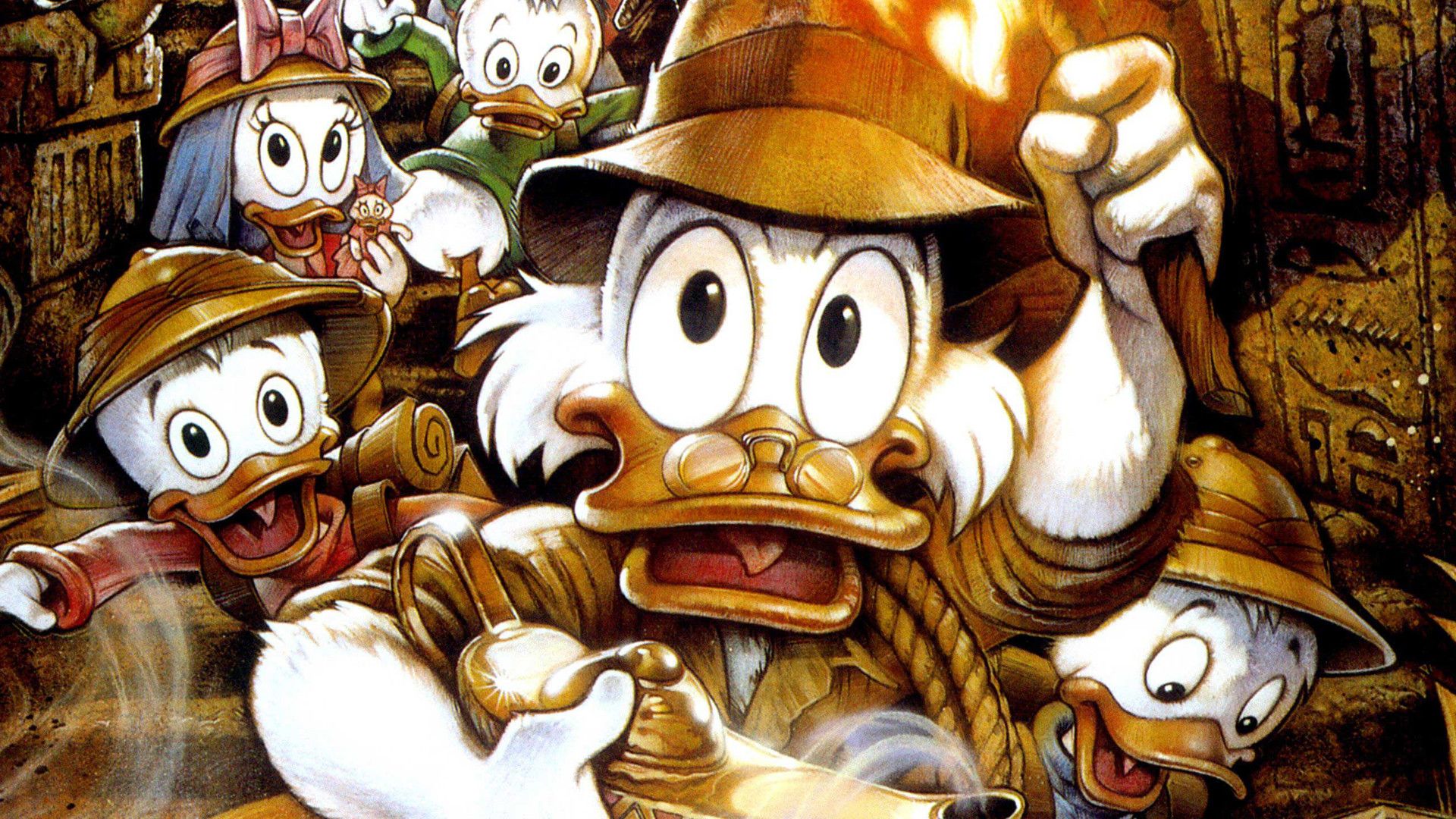 DuckTales the Movie: Treasure of the Lost Lamp background