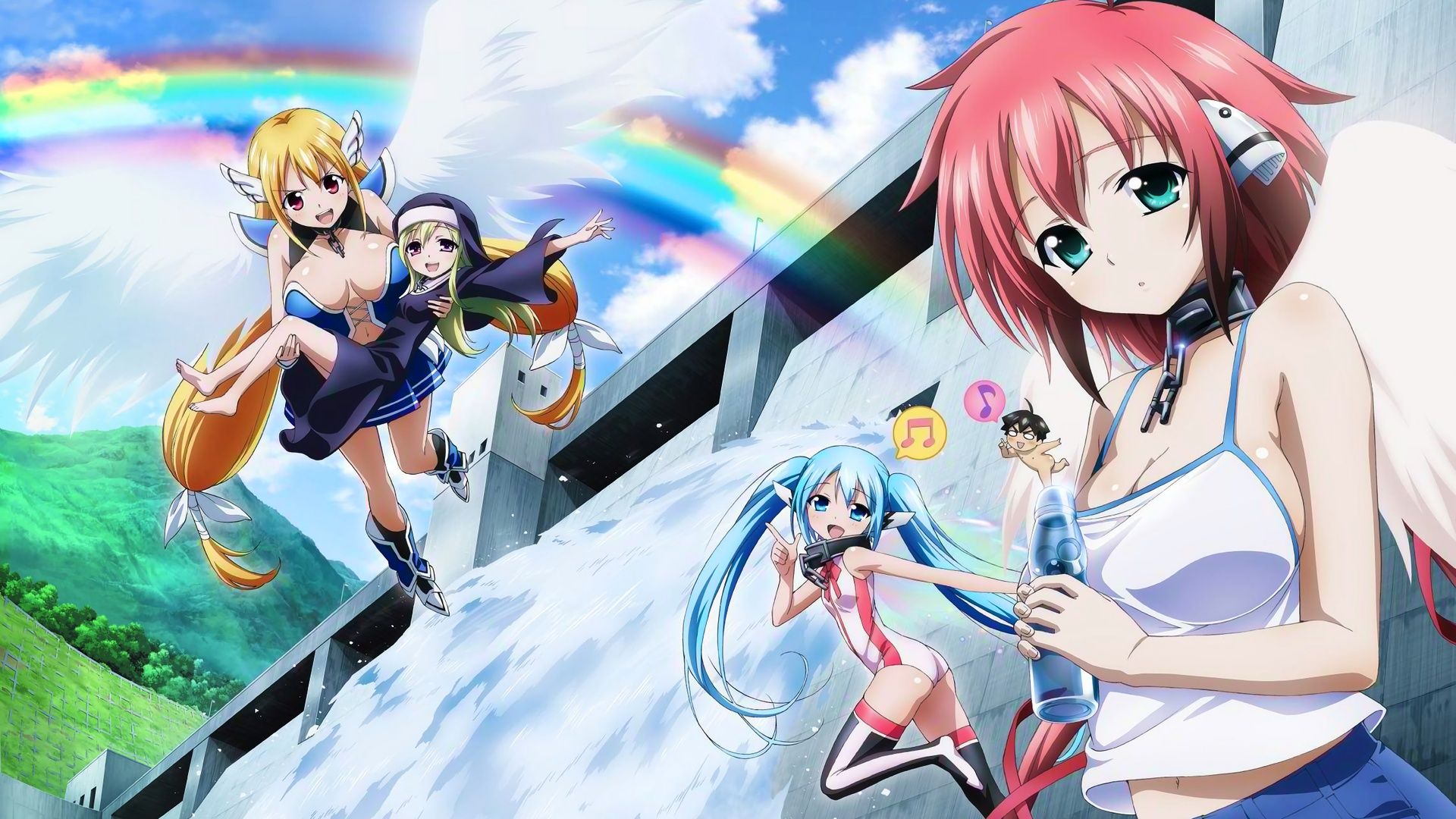 Heaven's Lost Property Final: Eternal My Master background