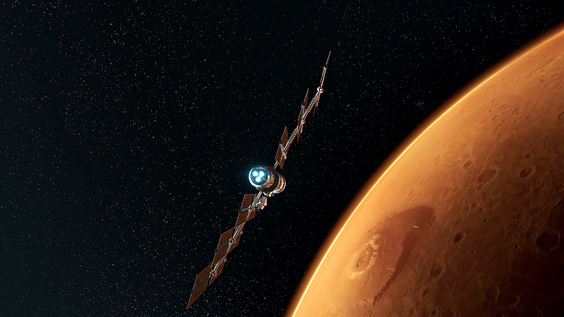 Journey to Space background