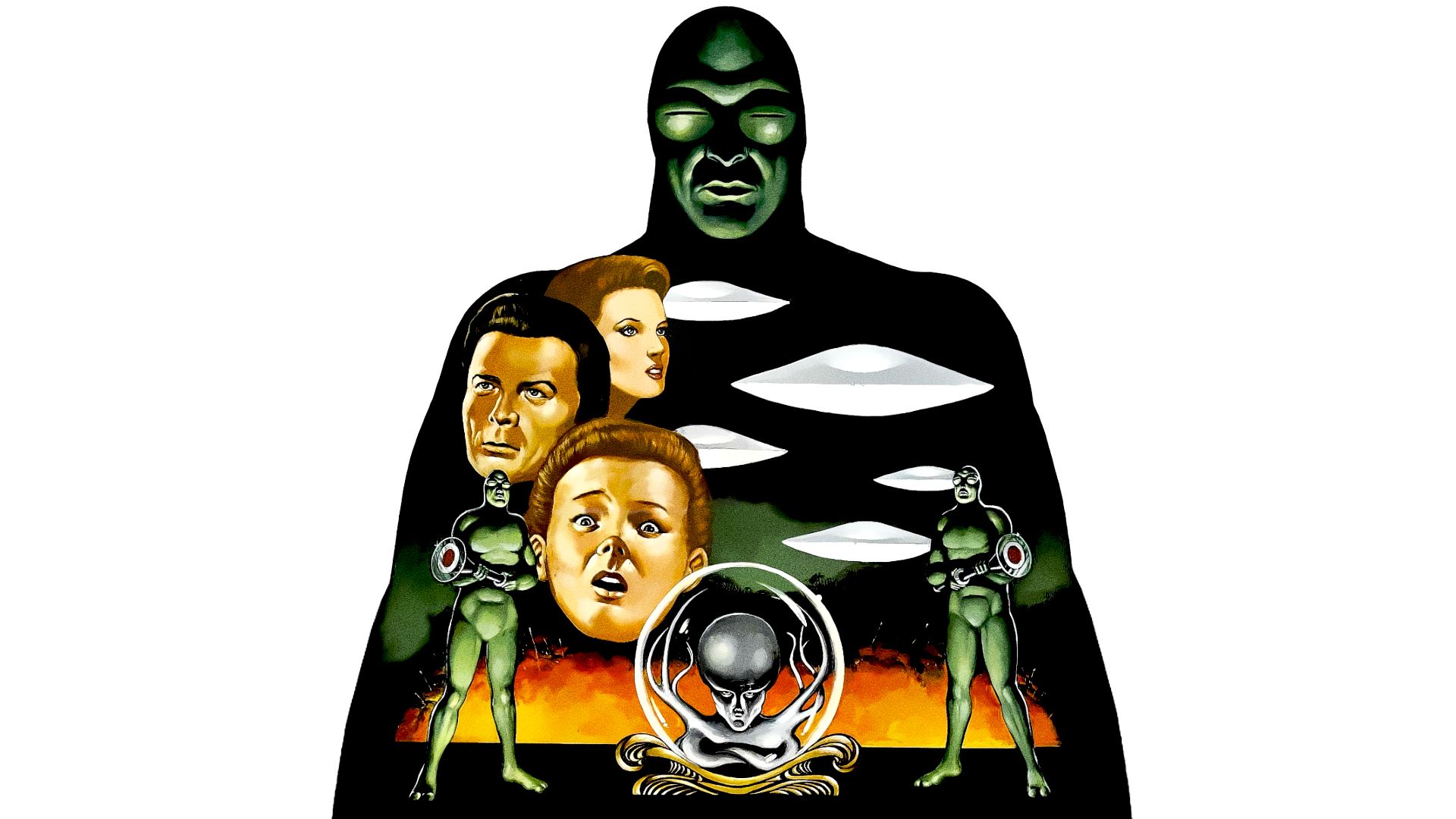 Invaders from Mars background