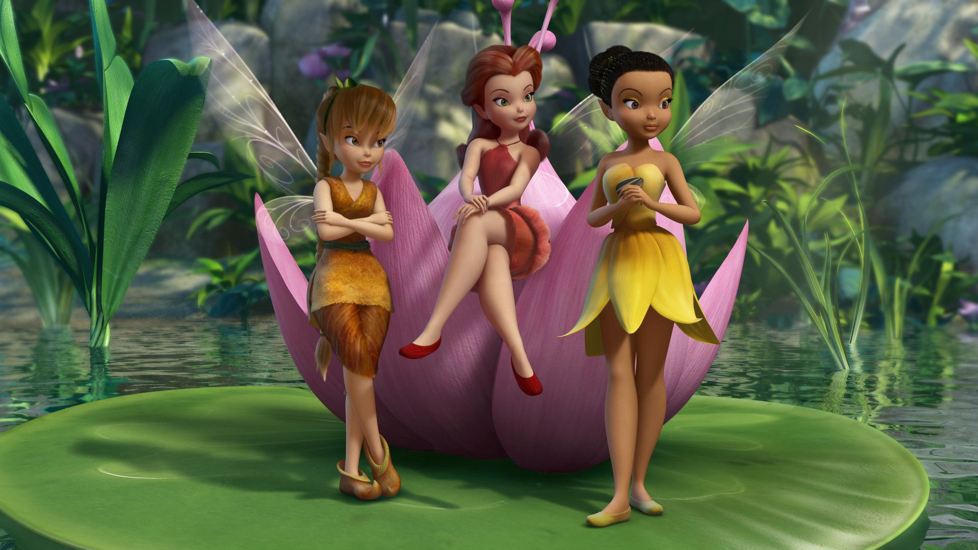 Tinker Bell and the Lost Treasure background
