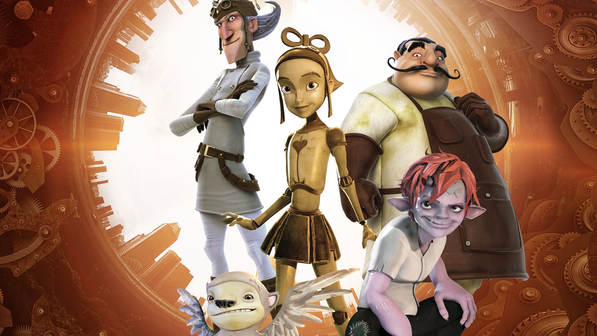 The Clockwork Girl background