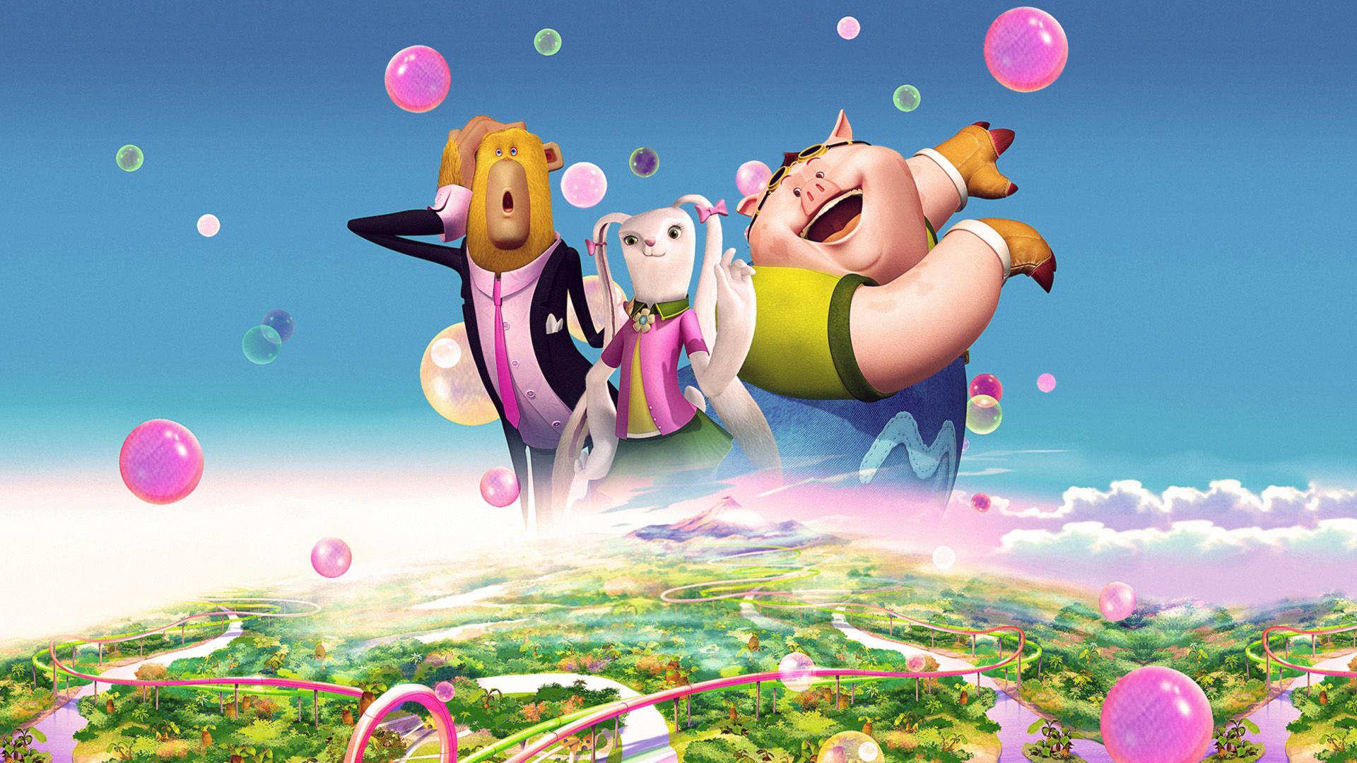 The Adventures of Peanut and Pig background