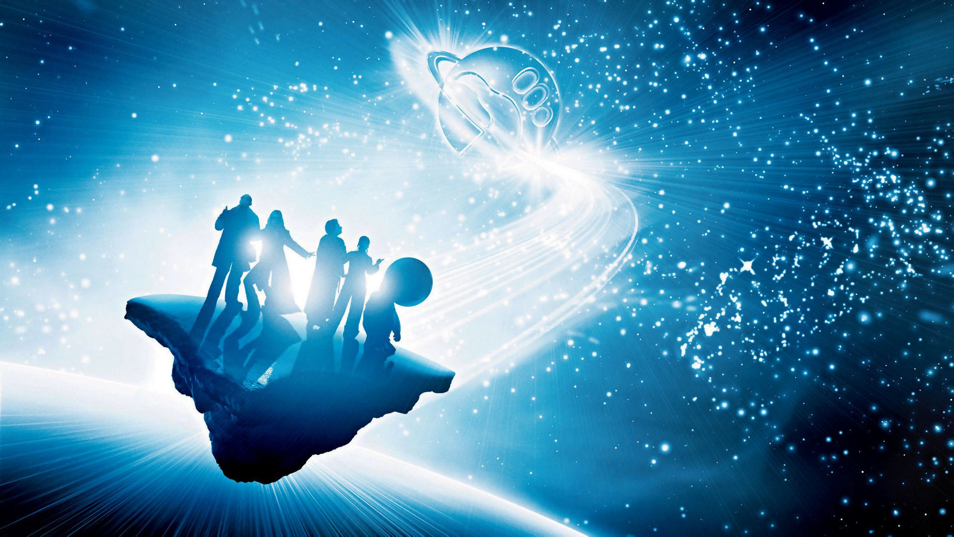 The Hitchhiker's Guide to the Galaxy background