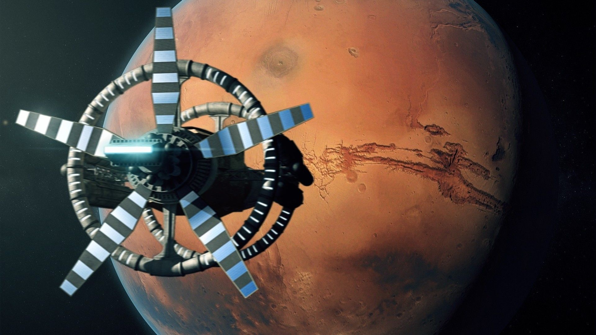 Red Planet background
