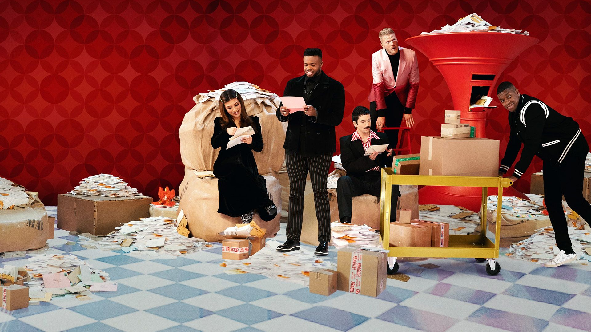 Pentatonix: Around the World for the Holidays background