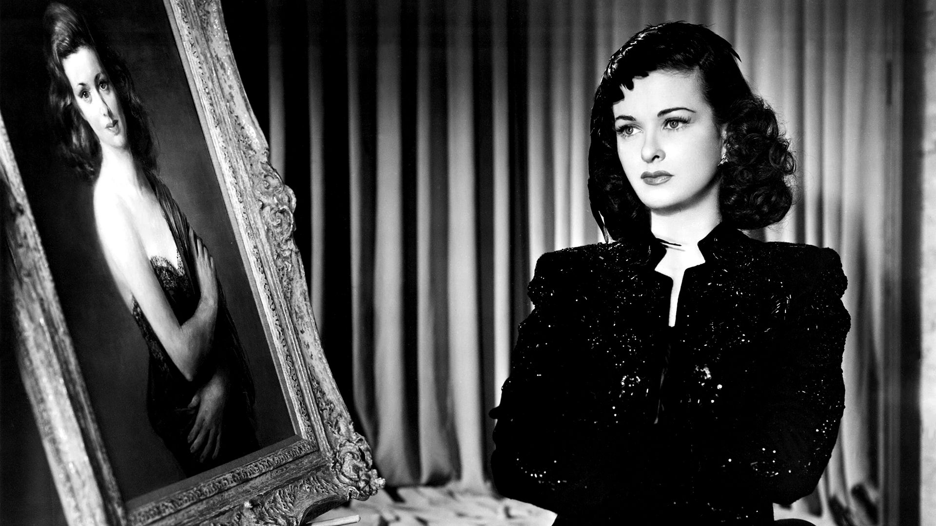 The Woman in the Window background
