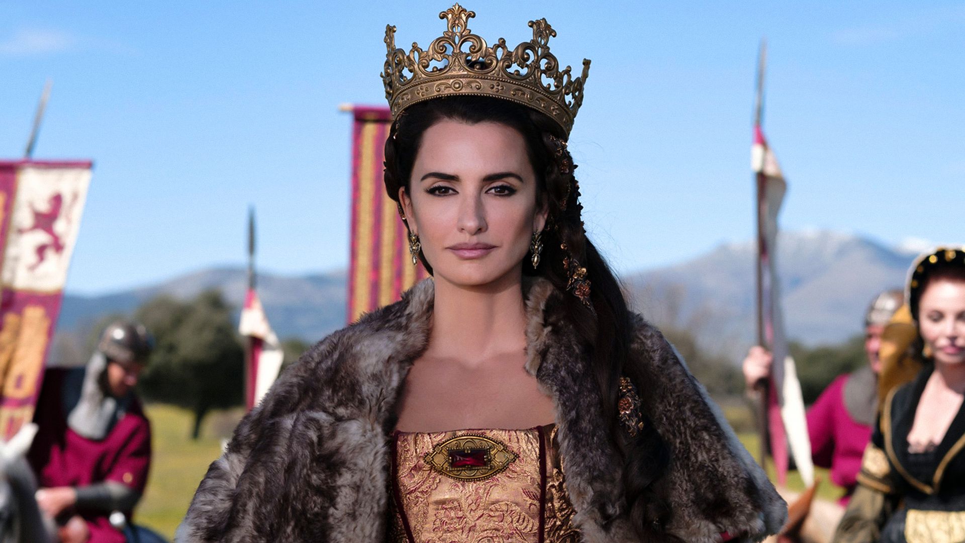 The Queen of Spain background