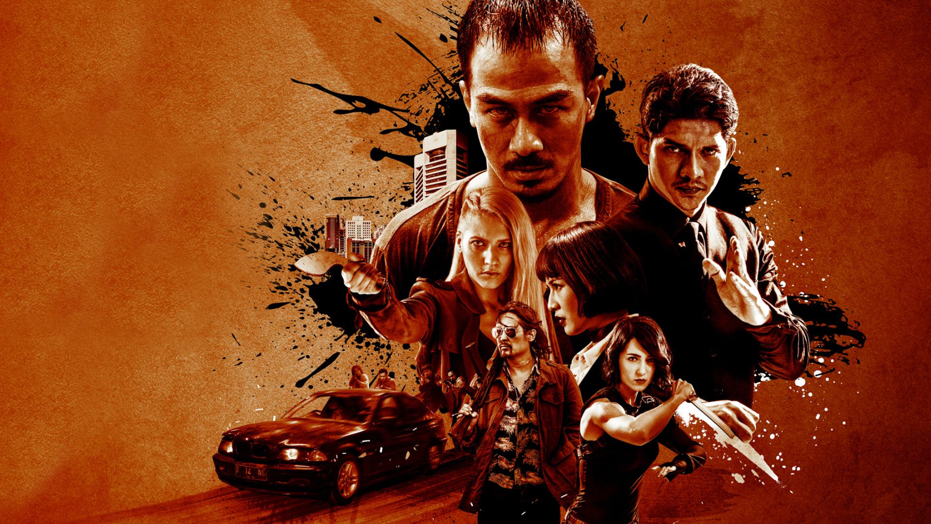 The Night Comes for Us background