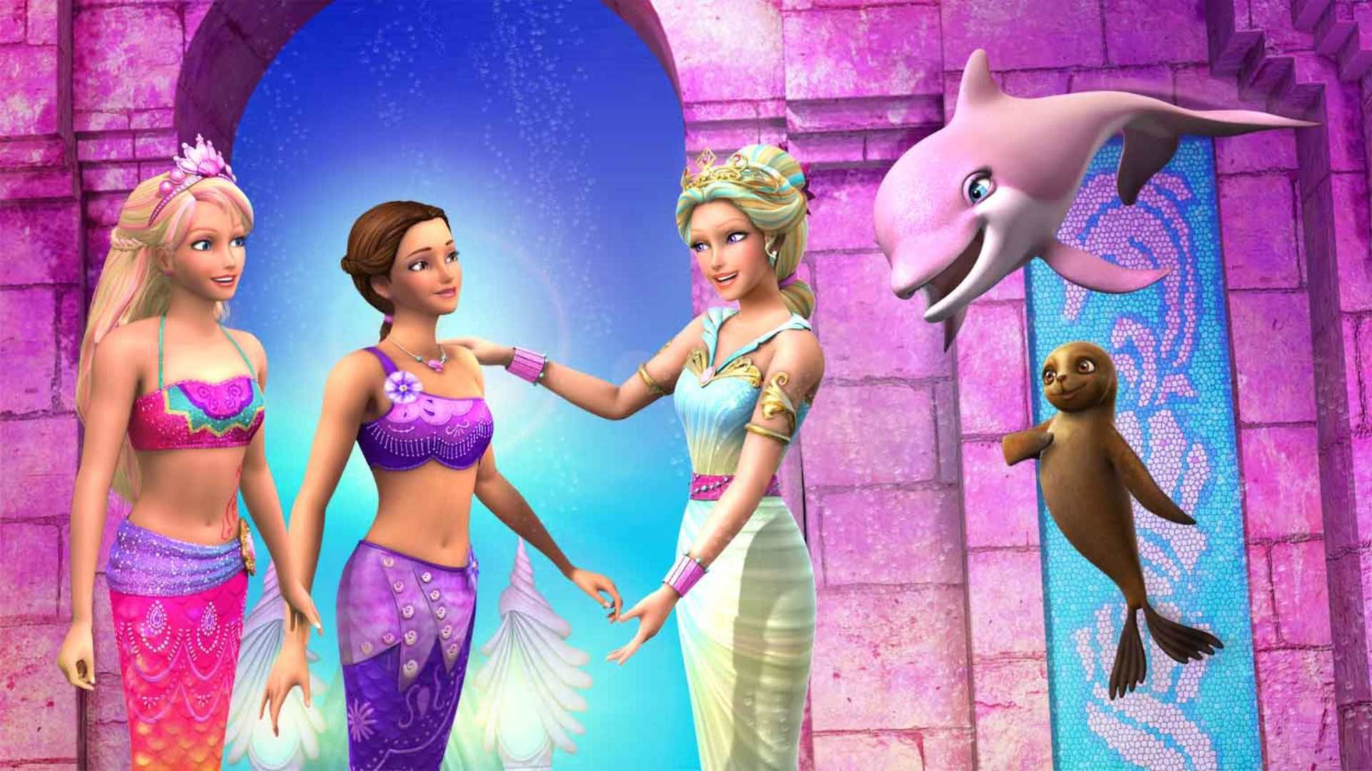 Barbie in a Mermaid Tale 2 background