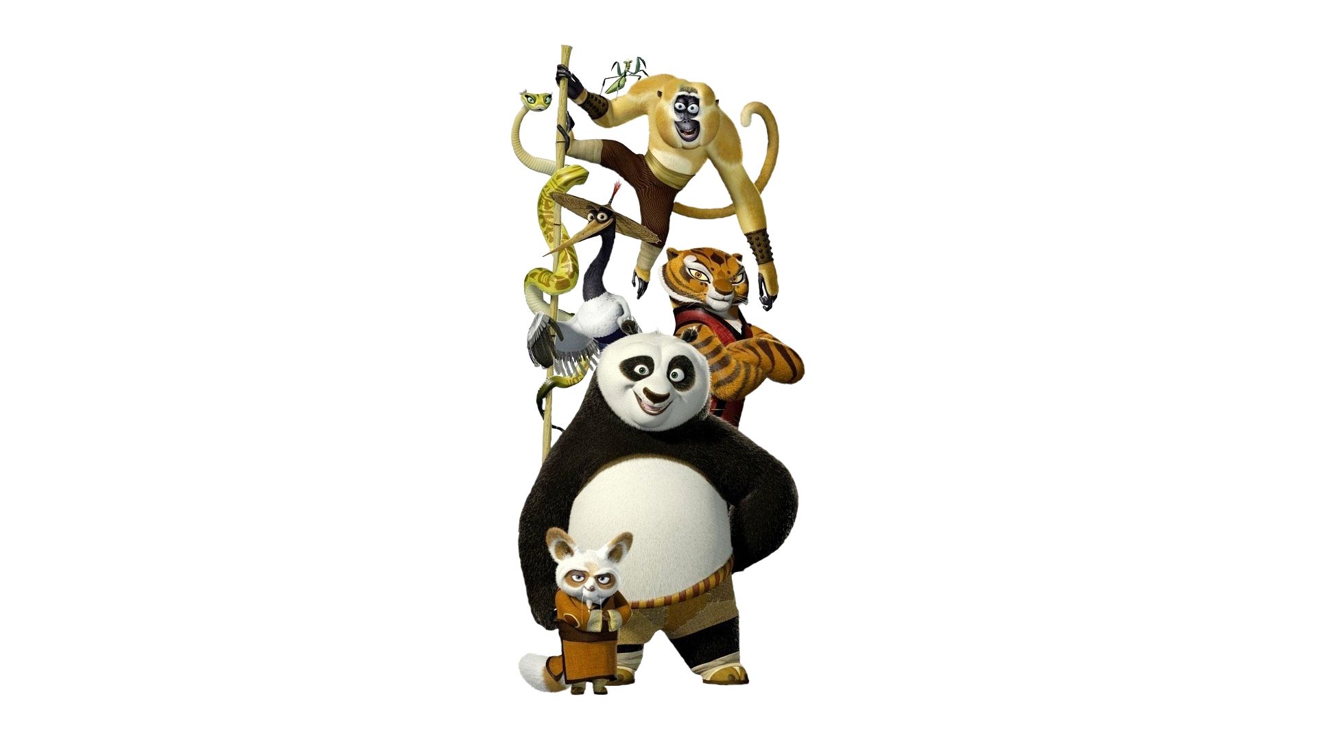 Kung Fu Panda: Secrets of the Furious Five background
