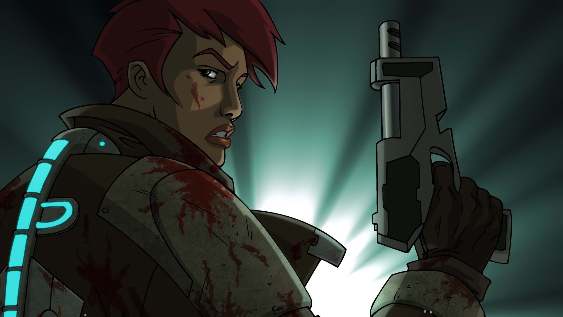 Dead Space: Downfall background