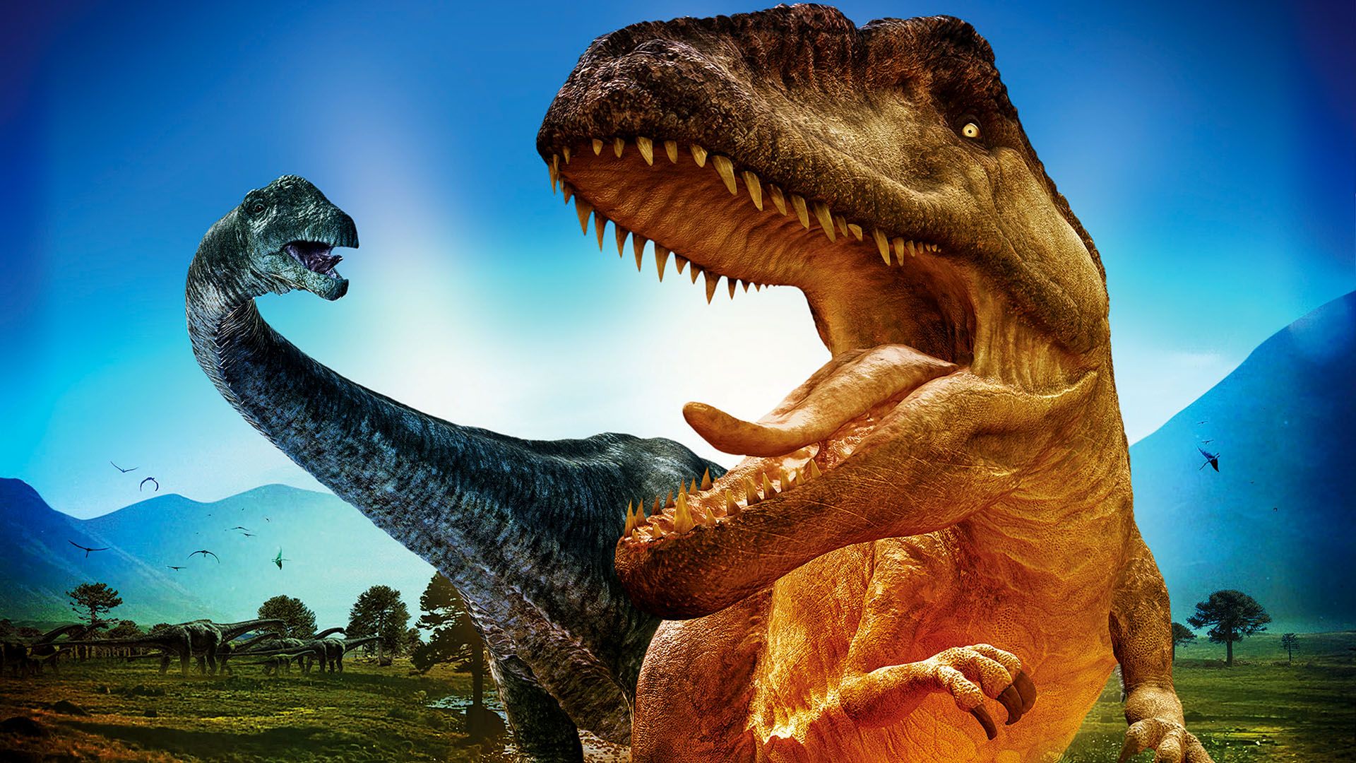 Dinosaurs: Giants of Patagonia background