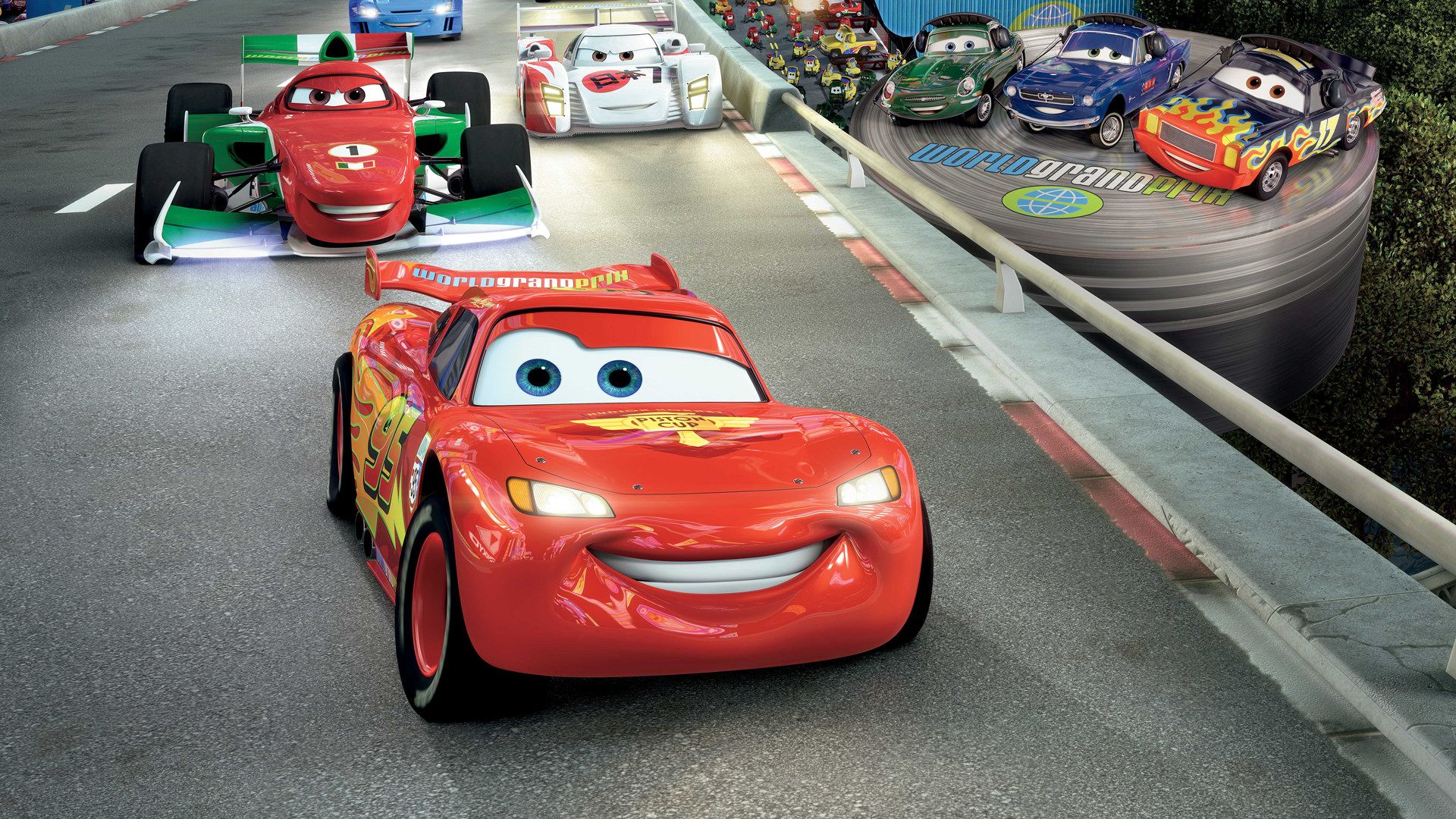 Cars 2 background