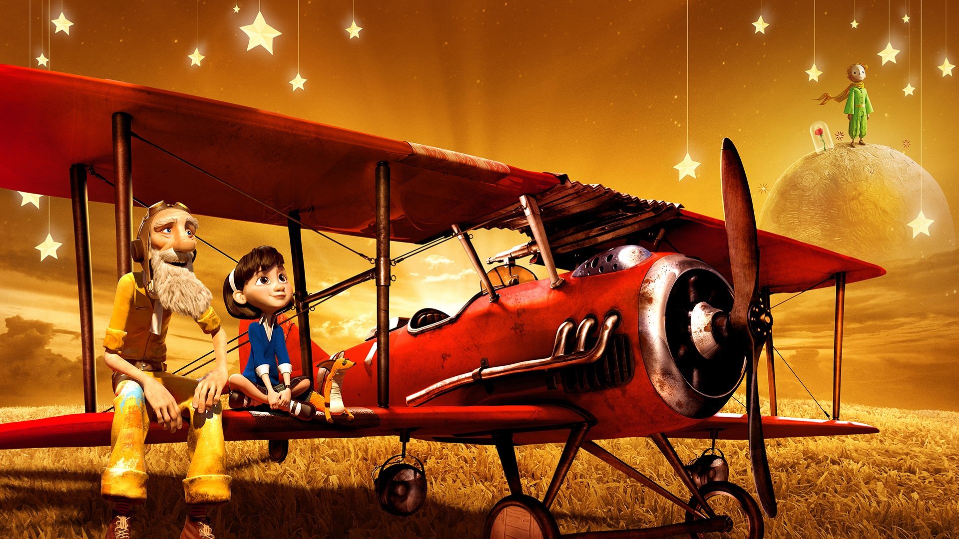 The Little Prince background