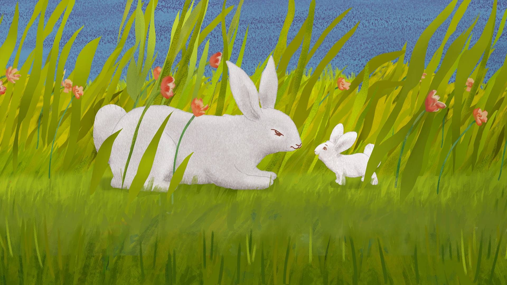 The Runaway Bunny background