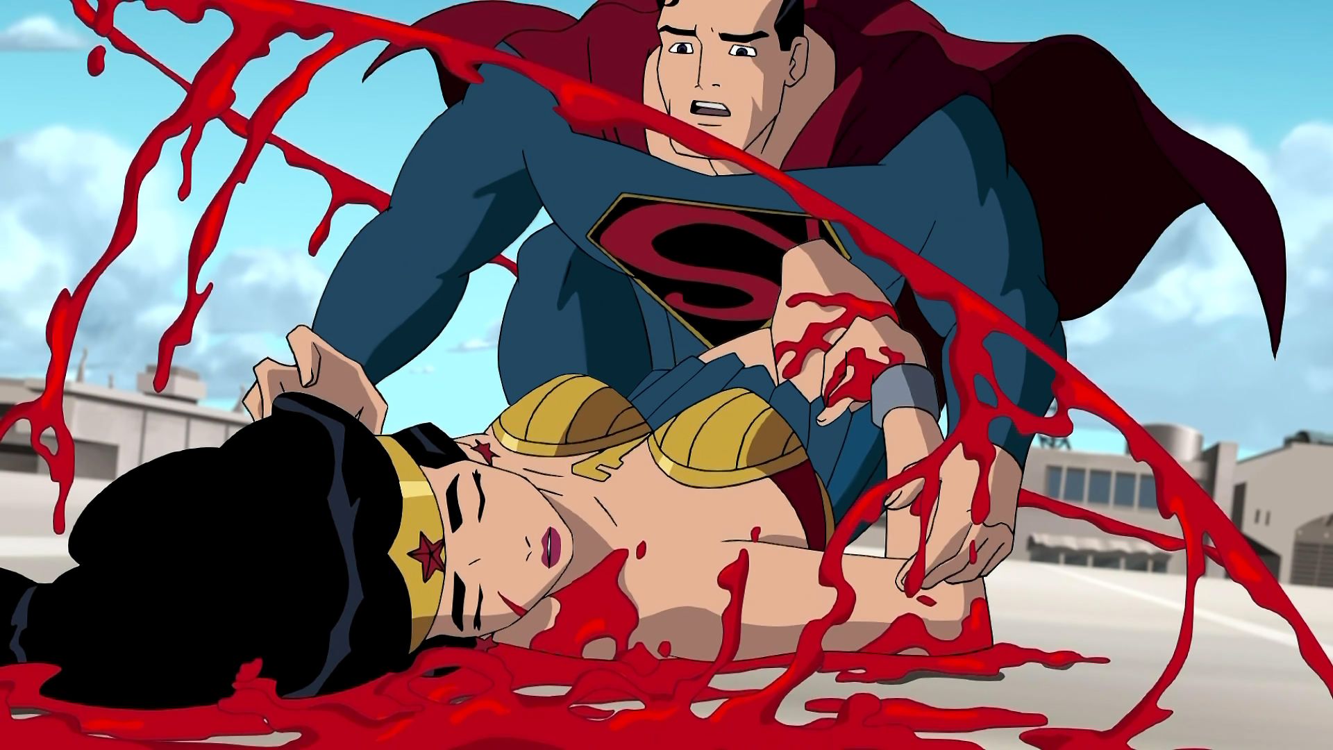 Justice League: The New Frontier background