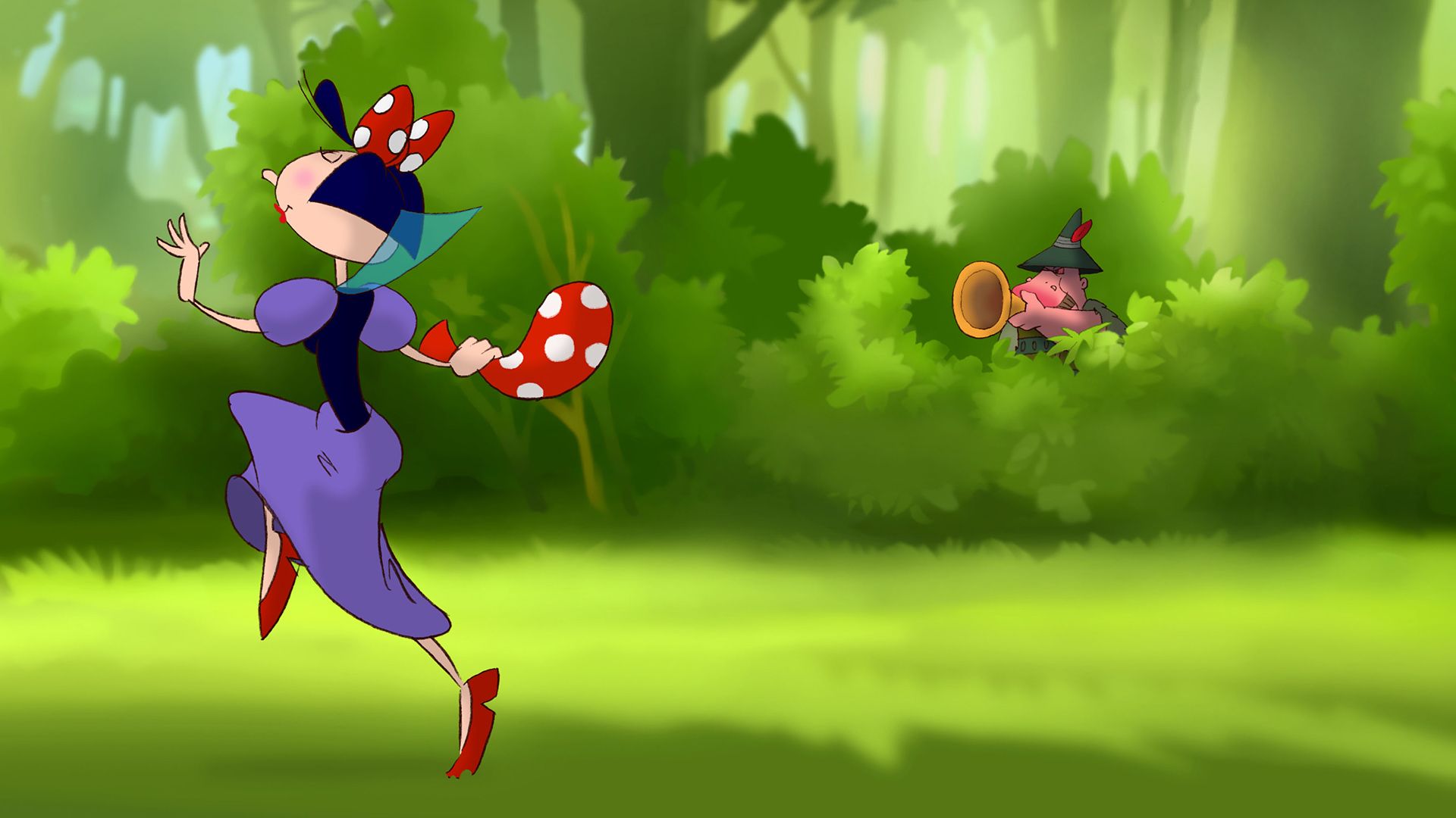 Snow White: The Sequel background