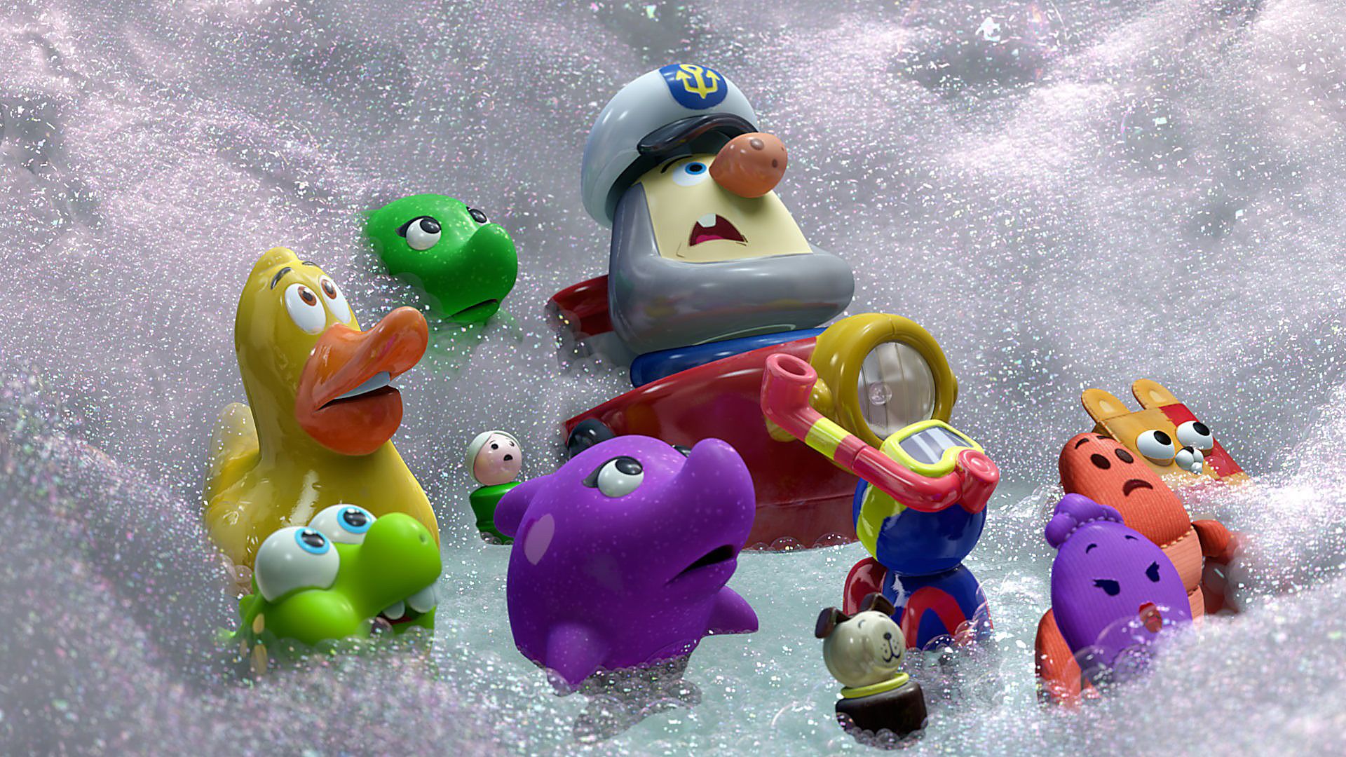 Toy Story Toons: Partysaurus Rex background