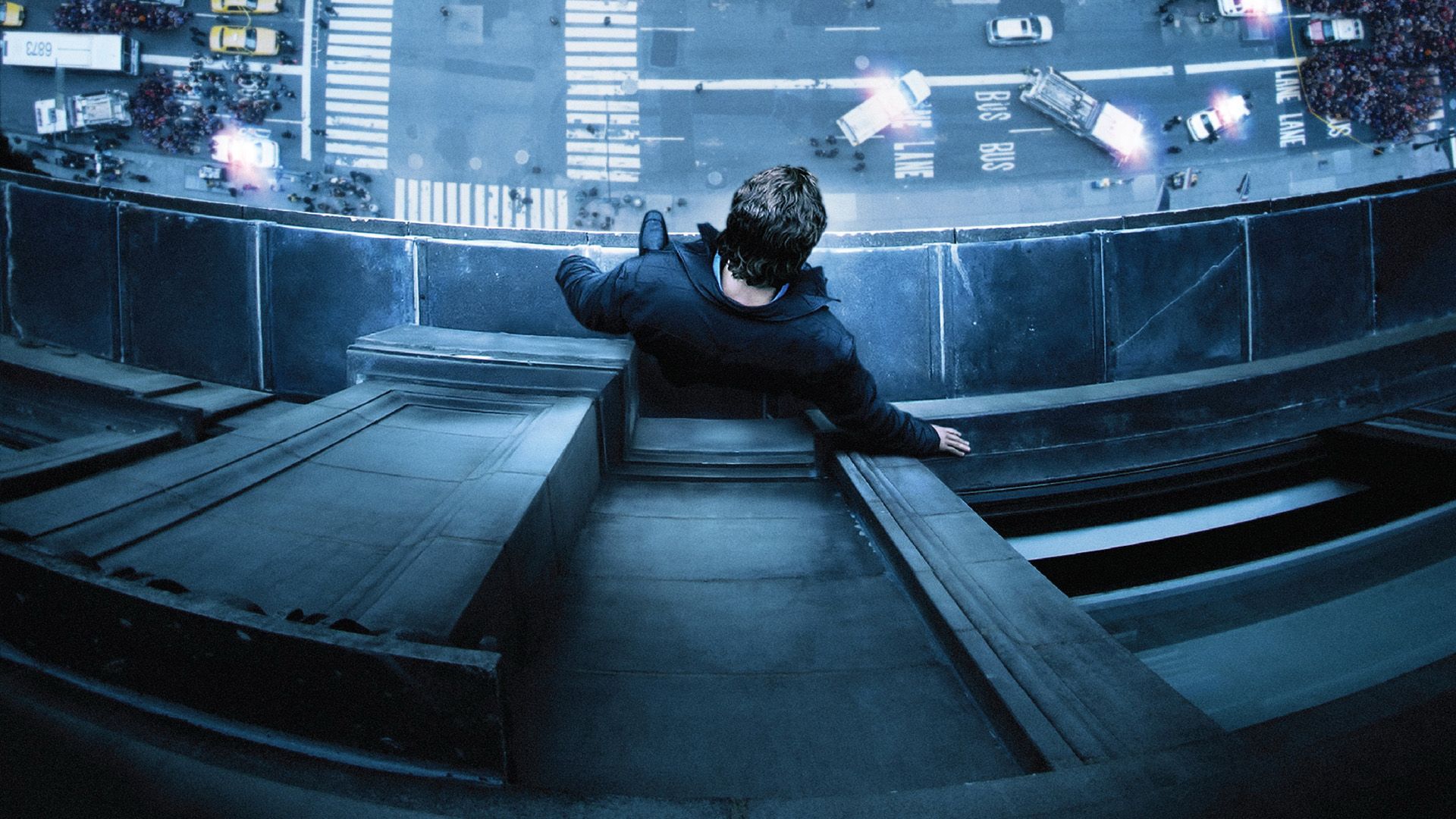 Man on a Ledge background