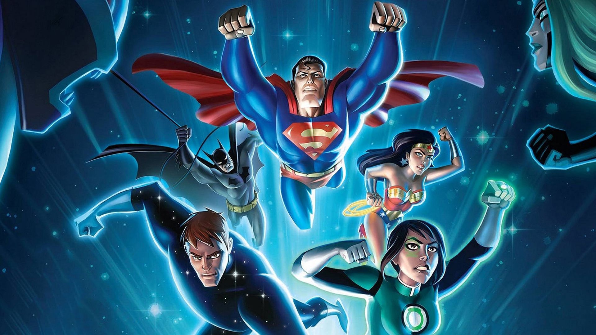 Justice League vs the Fatal Five background