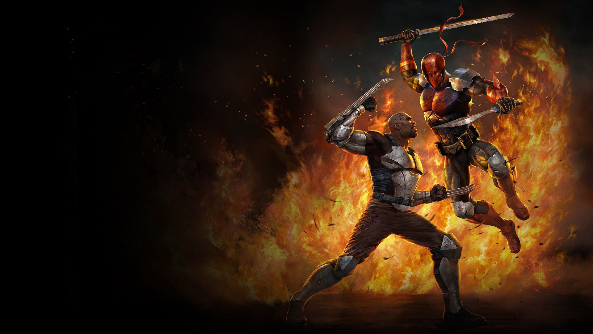 Deathstroke: Knights & Dragons - The Movie background