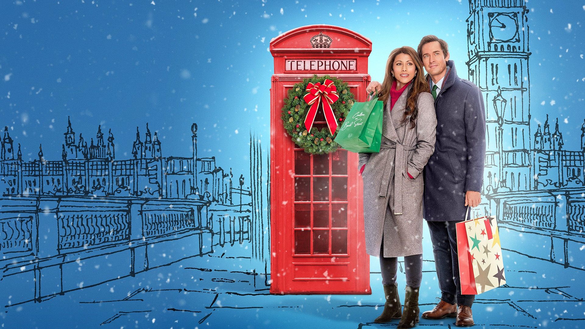 Jolly Good Christmas background