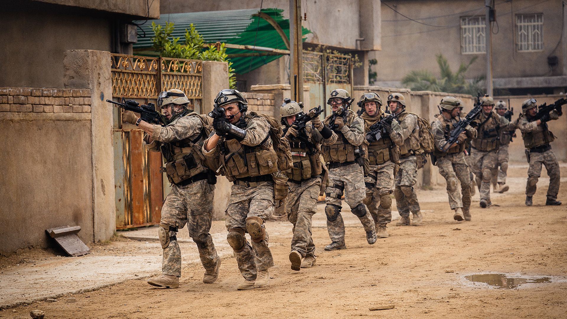 Warfare background