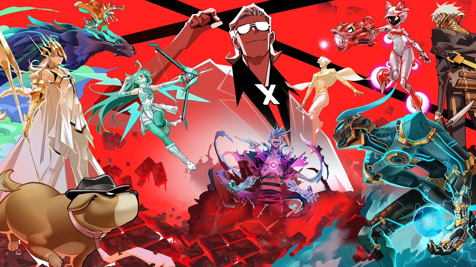 TO BE HERO background