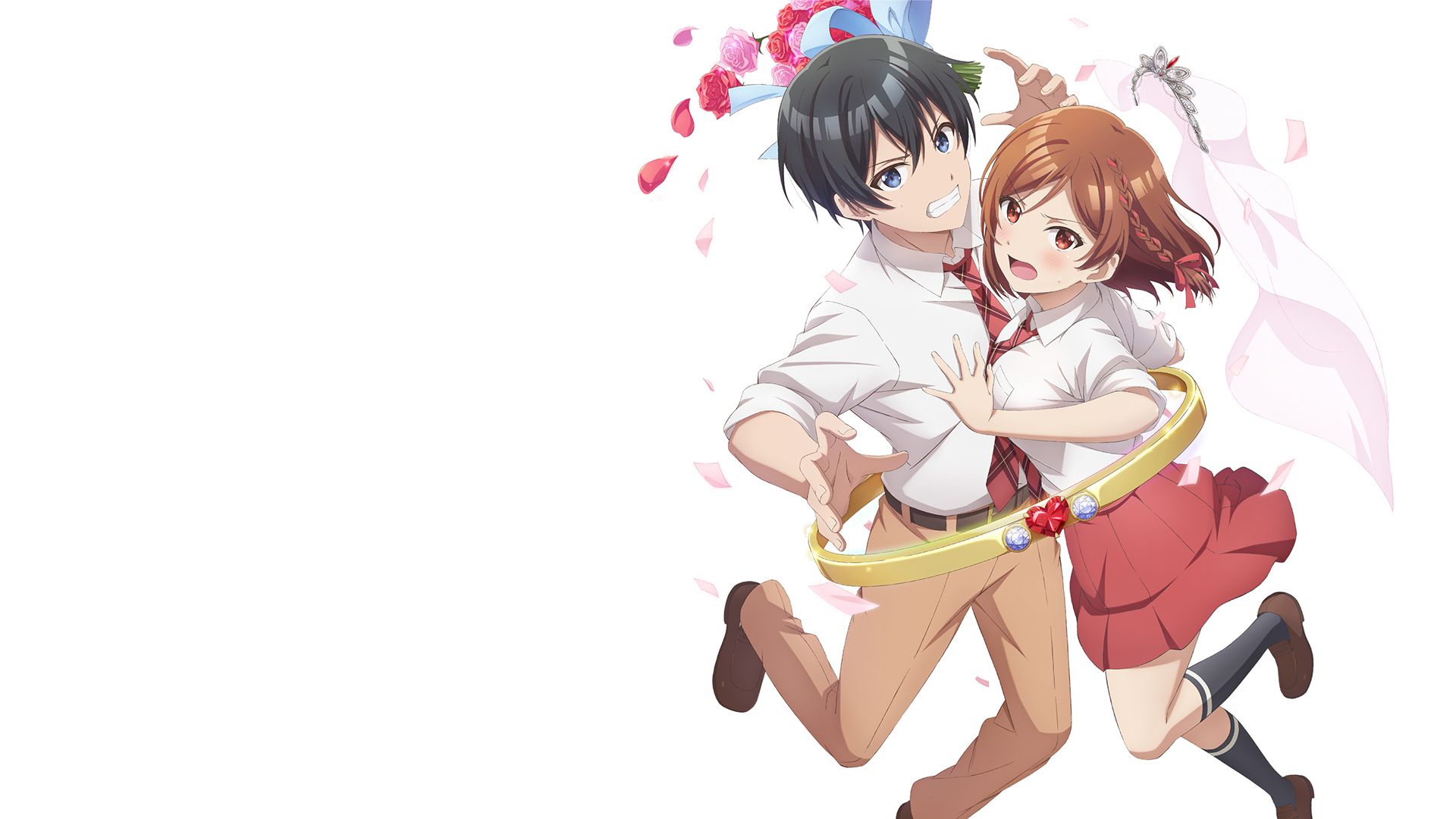 I'm Getting Married to a Girl I Hate in My Class background