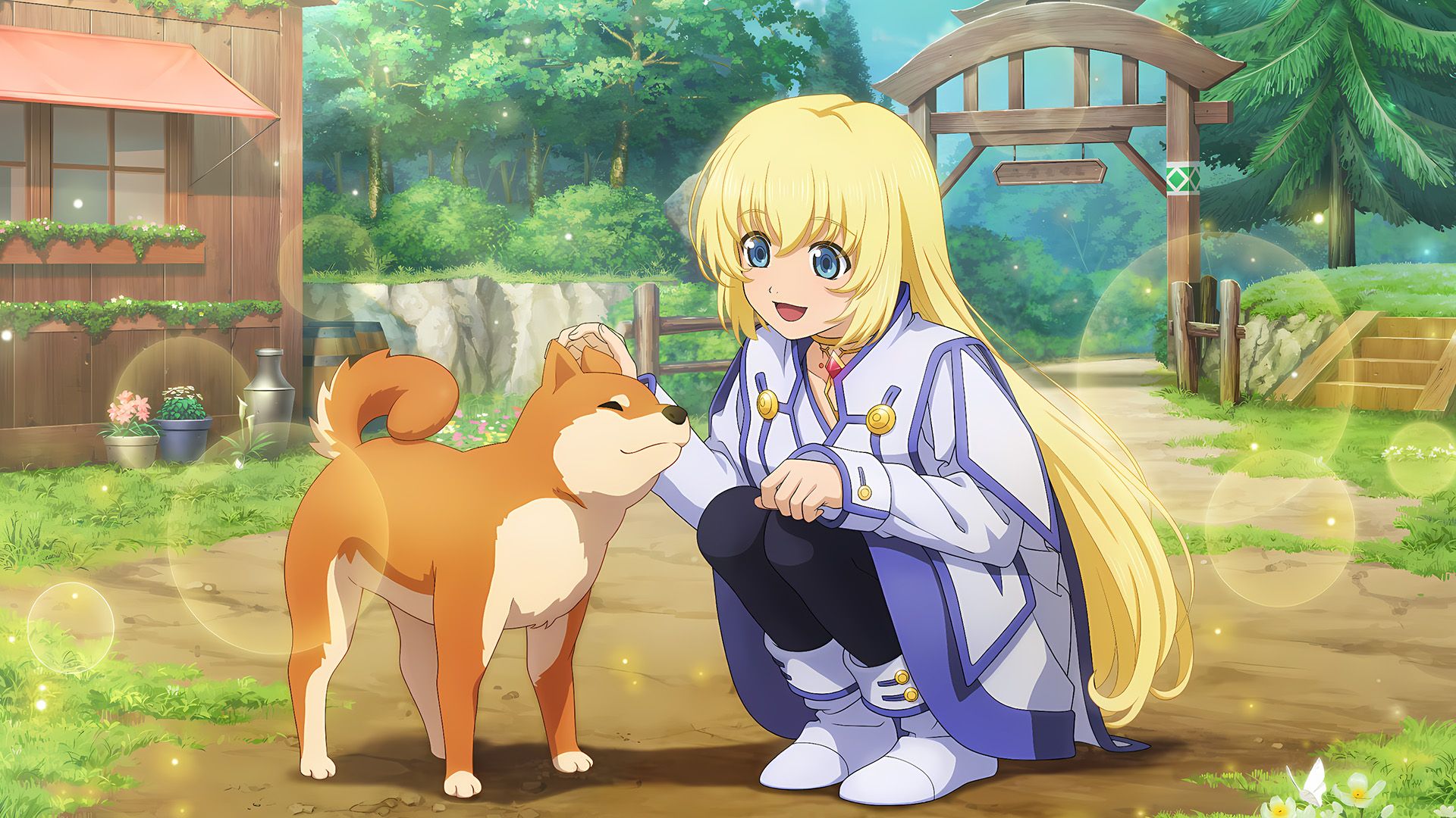 Tales of Symphonia: The Animation background