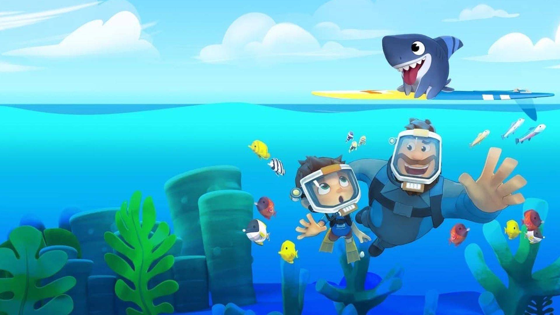 Sharkdog background
