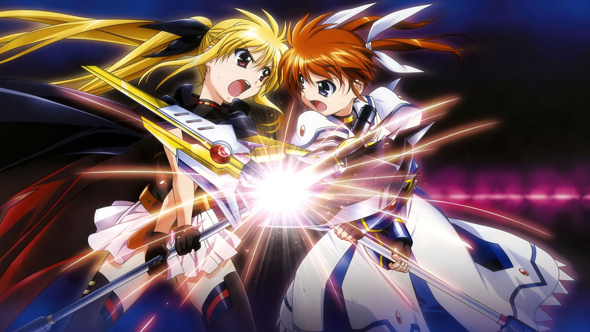 Magical Girl Lyrical Nanoha background