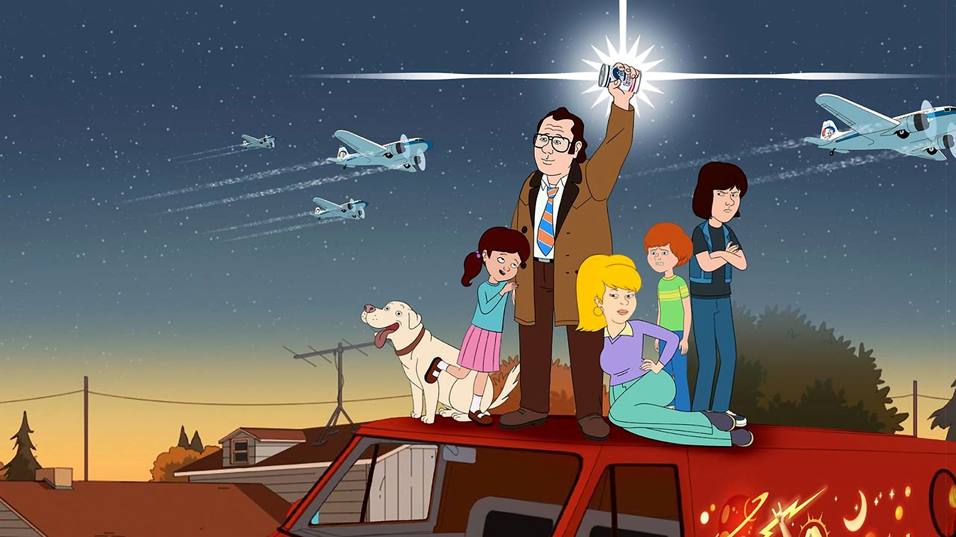 F Is for Family background
