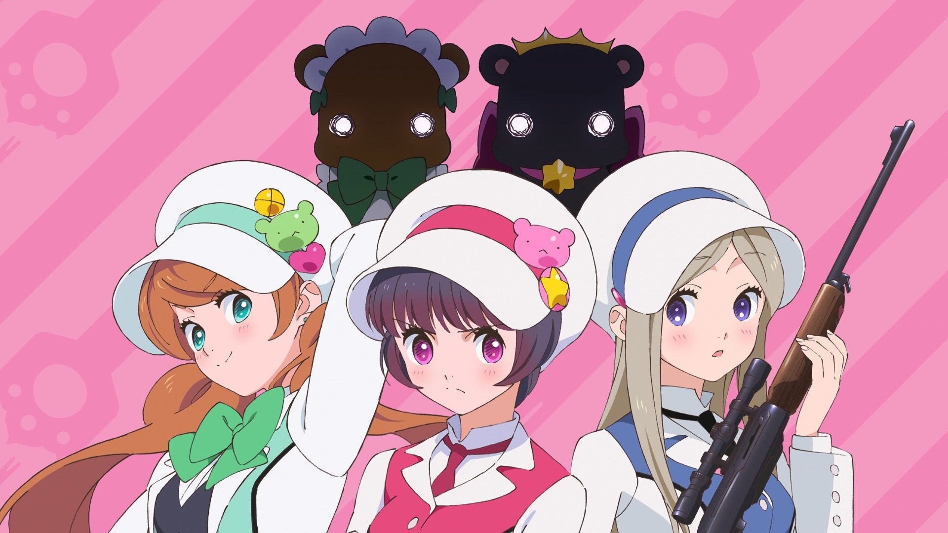 Yuri Kuma Arashi background