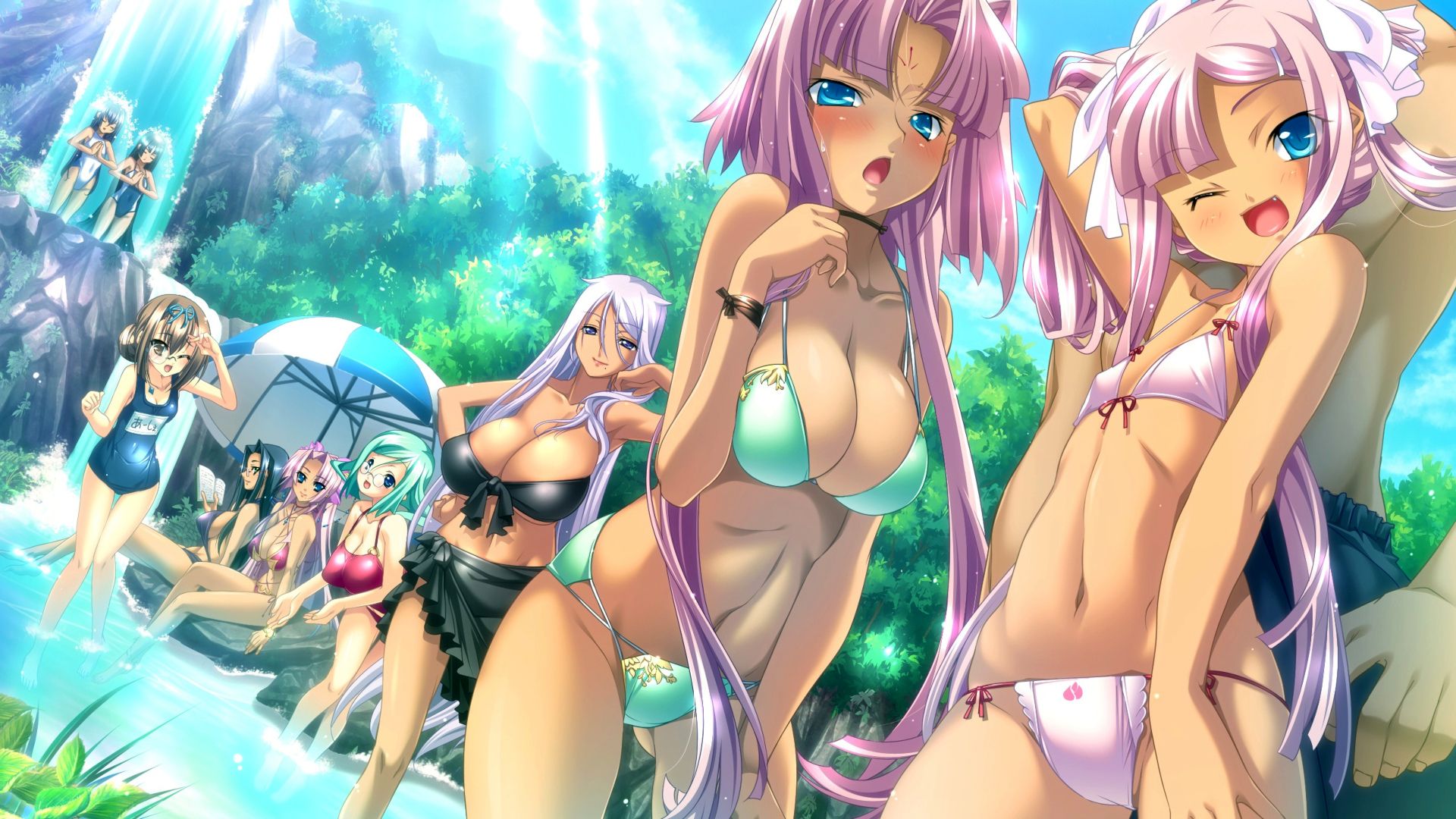 Koihime musô background
